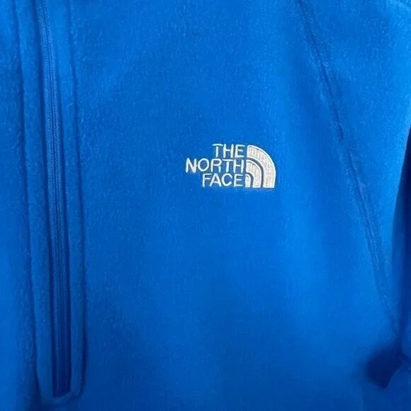 The North Face 1/2 Zip Fleece Nautical Blue New Size Small Mens Long Sleeve - Picture 2 of 4